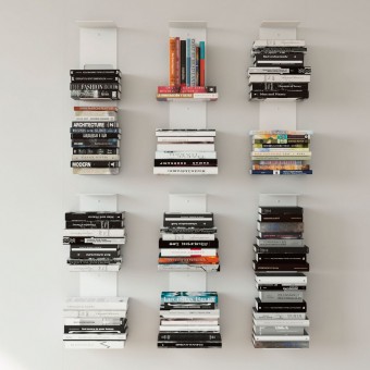 Estantes Verticales para Libros Pared