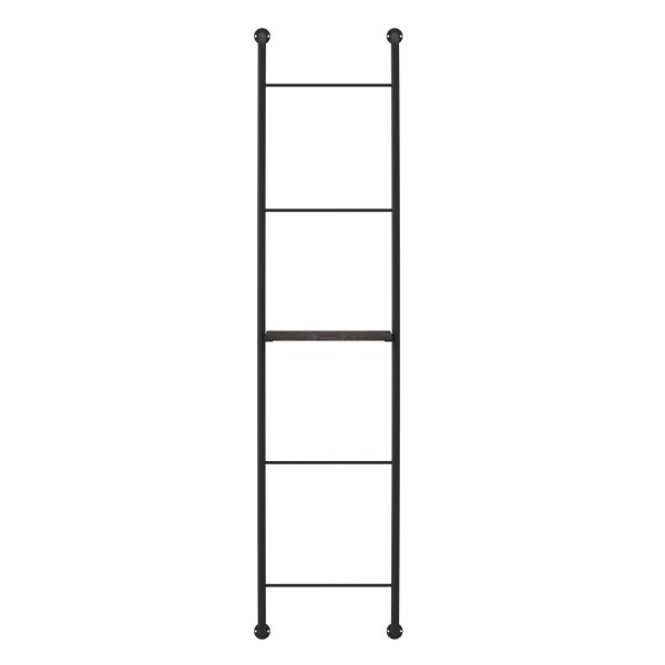 Escalera Recibidor Minimalista Negro